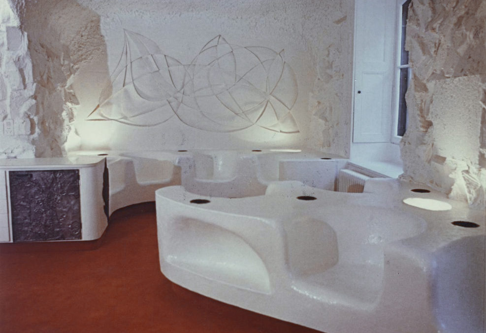 1973 – Bureau-salon. Genève. Suisse.